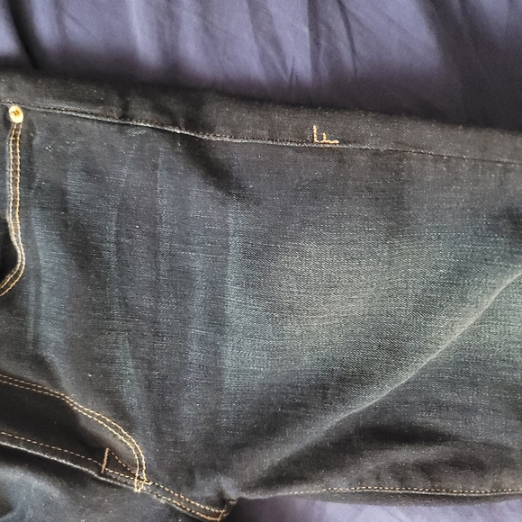 Navy Blue Frame Denim Jeans - Picture 11 of 16
